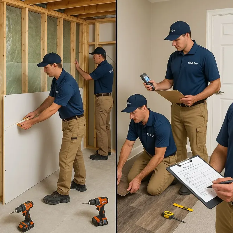 Repairs and Reconstruction process in Whitefield, ME